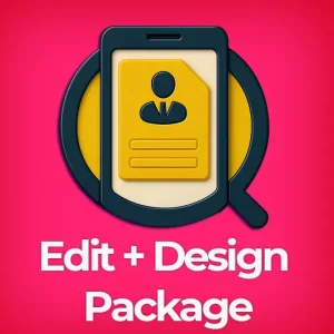 Edit + Design Package